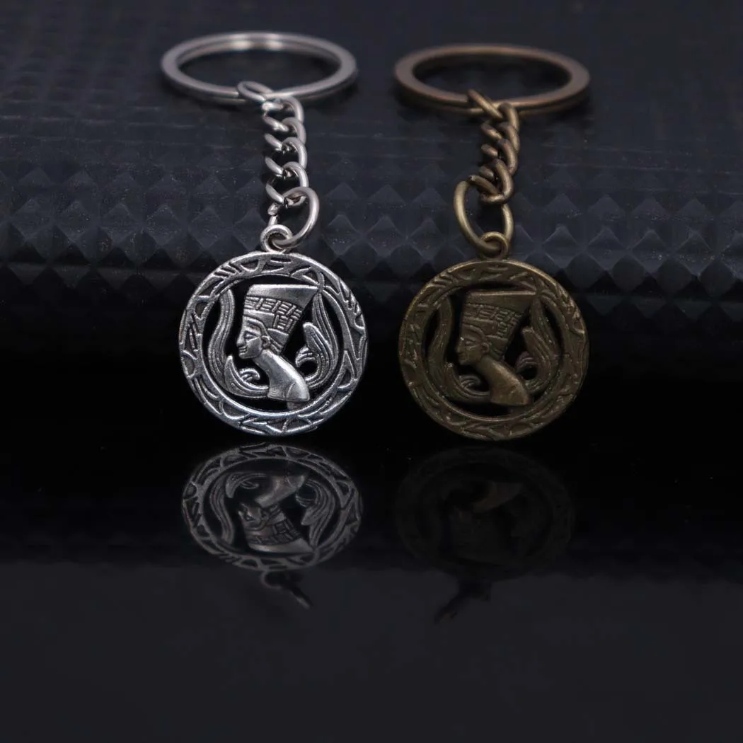 pharaon keychain  Egypt Egyptian Amulet Keychains Women Jewelry Accessories Ankh Charms Chain Wedding Souvenir Gift for Guest Ki