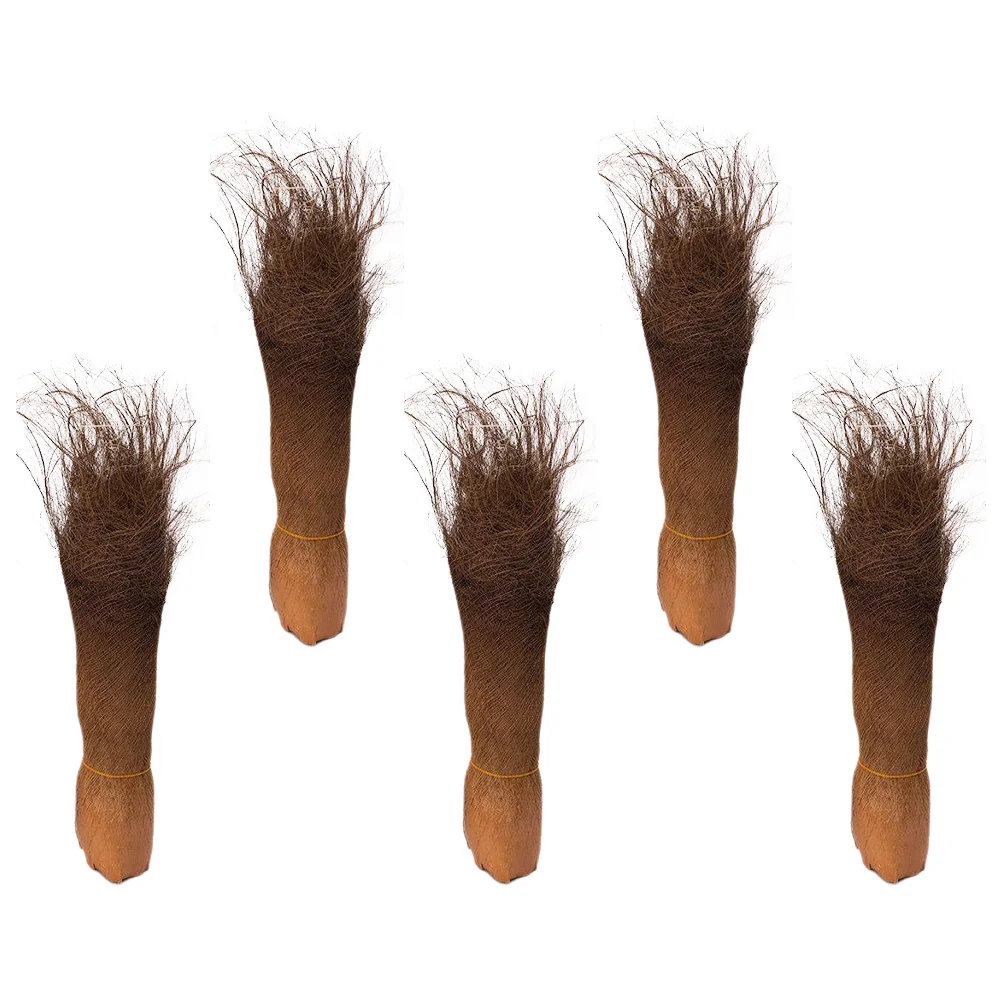 

5Pcs Vivid Palm Tree Bark Decorative Garden Background Landscaping Bark for Flower Pots Greening Projects and Aquarium Tank