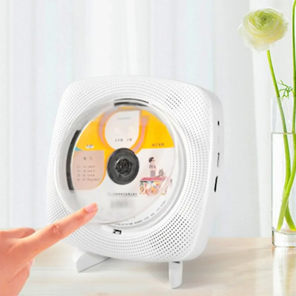An der Wand montierter CD-DVD-VCD-MP3-U-Disk-Player, tragbarer Bluetooth-Lautsprecher, Lernmaschine, Repeater, Aufladen, Audio-Disc, Walkman AUX, USB