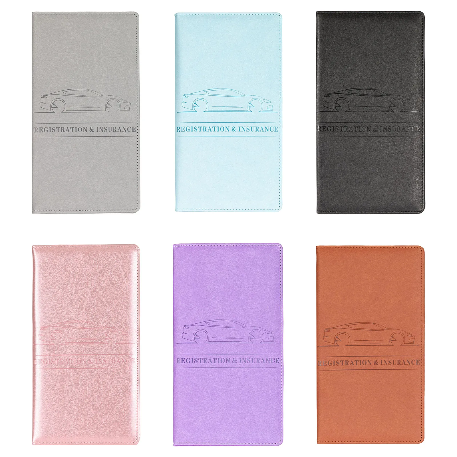 Car Document Holder Car Registration And Insurance Holder Auto Truck Compartment Accessories For Essential Information Driver