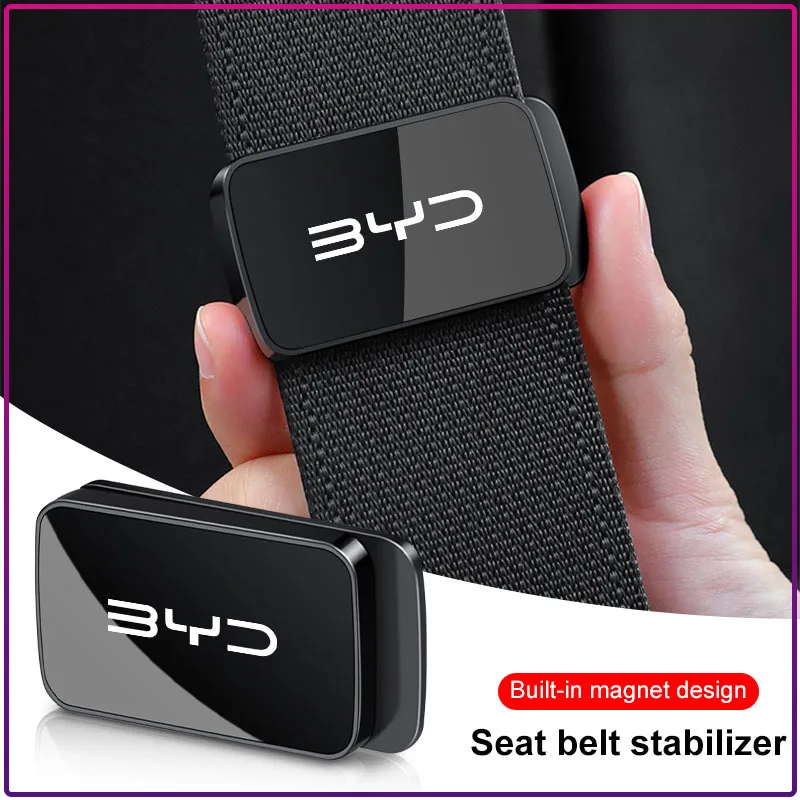 Support de ceinture de sécurité réglable, stabilisateur, clip de fixation, limiteur pour BYD F3 S6 F0 Tang I3 S7 G3 E5 E2 E1 E3 E9 D1 S8 E6 L3