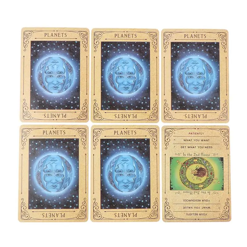 Karma Oracle Cards Fortune Telling Tarot Deck Fate Divination Tarot Cards Family Party Leisure Table Board Game