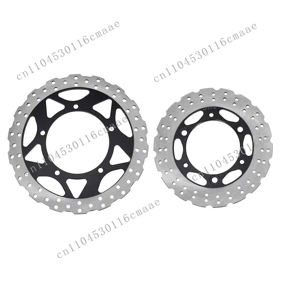 Motorcycle front and rear brake disc rotors for EX250 Ninja250 EX300 Ninja300 ER250 Z250 ER250 Z300 2013-2017
