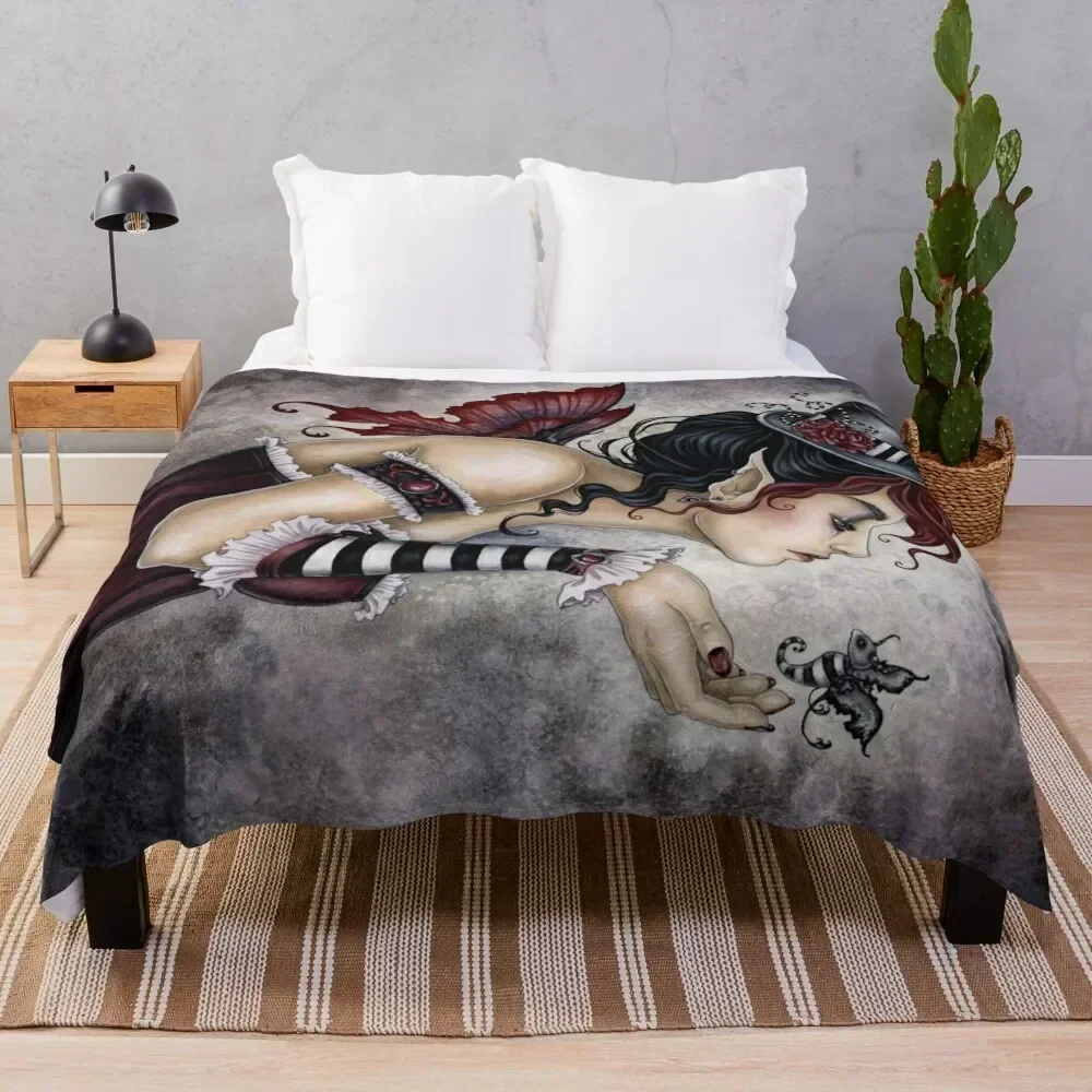 

Fae Risque Throw Blanket Cozy Throw Blanket for Bed Sofa Chair