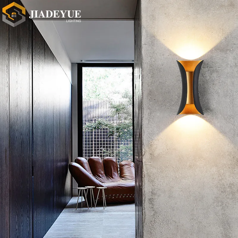 6W/10W LED Wall Light IP65 Outdoor Waterproof Garden Wall Lamp Indoor Corridor Bedroom Living Room Decoration Lighting
