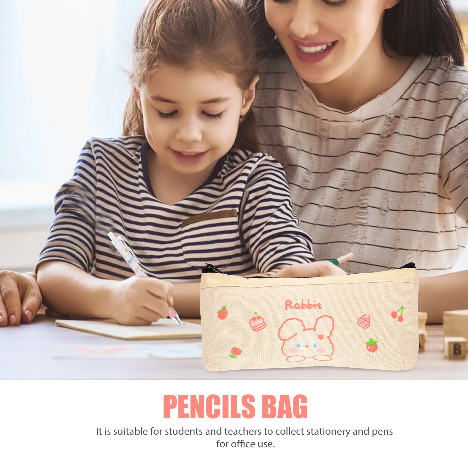 Multifunctionele potloodetui Tas Hoge capaciteit Briefpapieropslag Kindrits