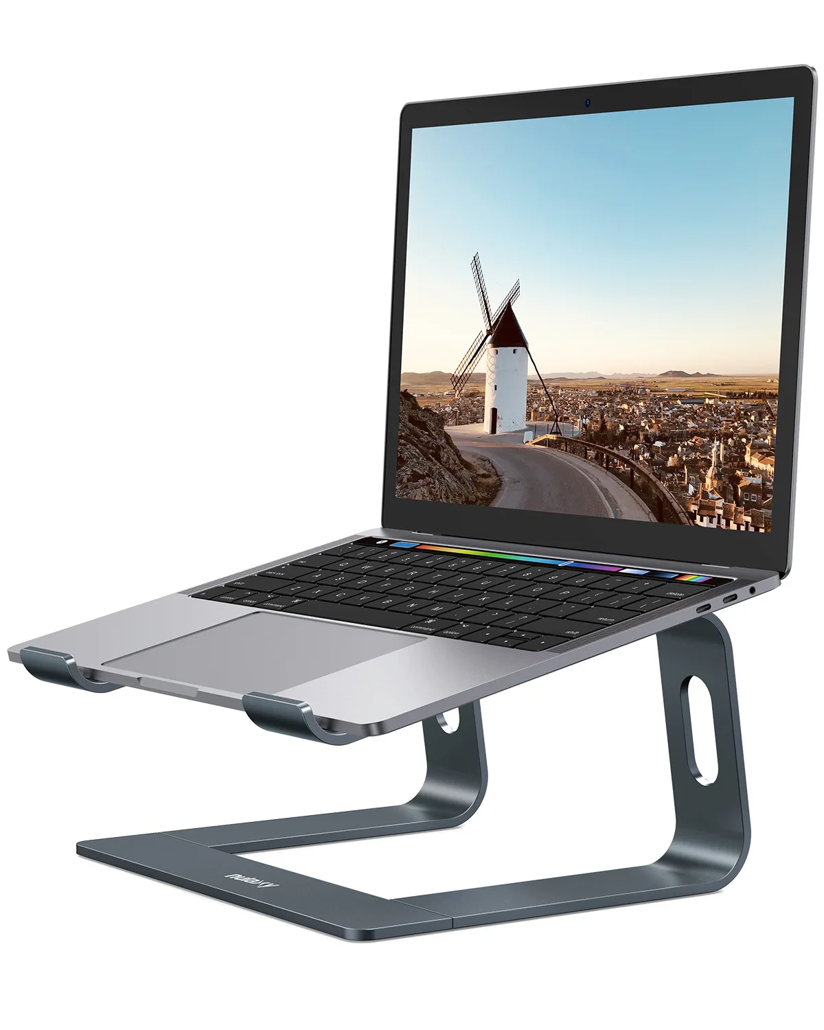 Laptop Stand Ergonomic Aluminum Alloy Computer Stand Detachable Laptop Riser Notebook Holder Stand Compatible For MacBook Air 13