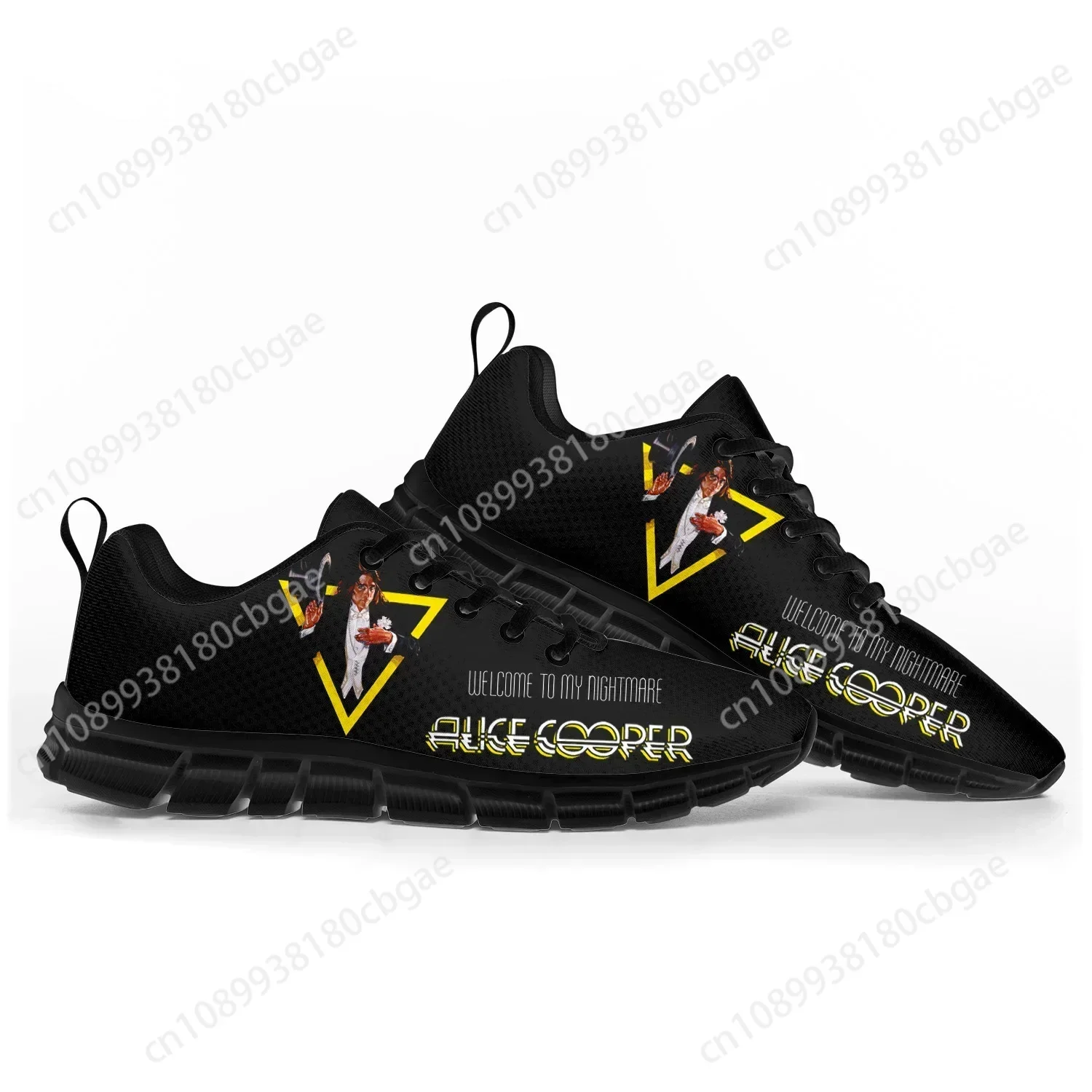 Hot Alice Cooper Rock Singer Pop Sports Shoes Mens Womens Teenager Sneakers Casual Custom High Quality Couple Shoes