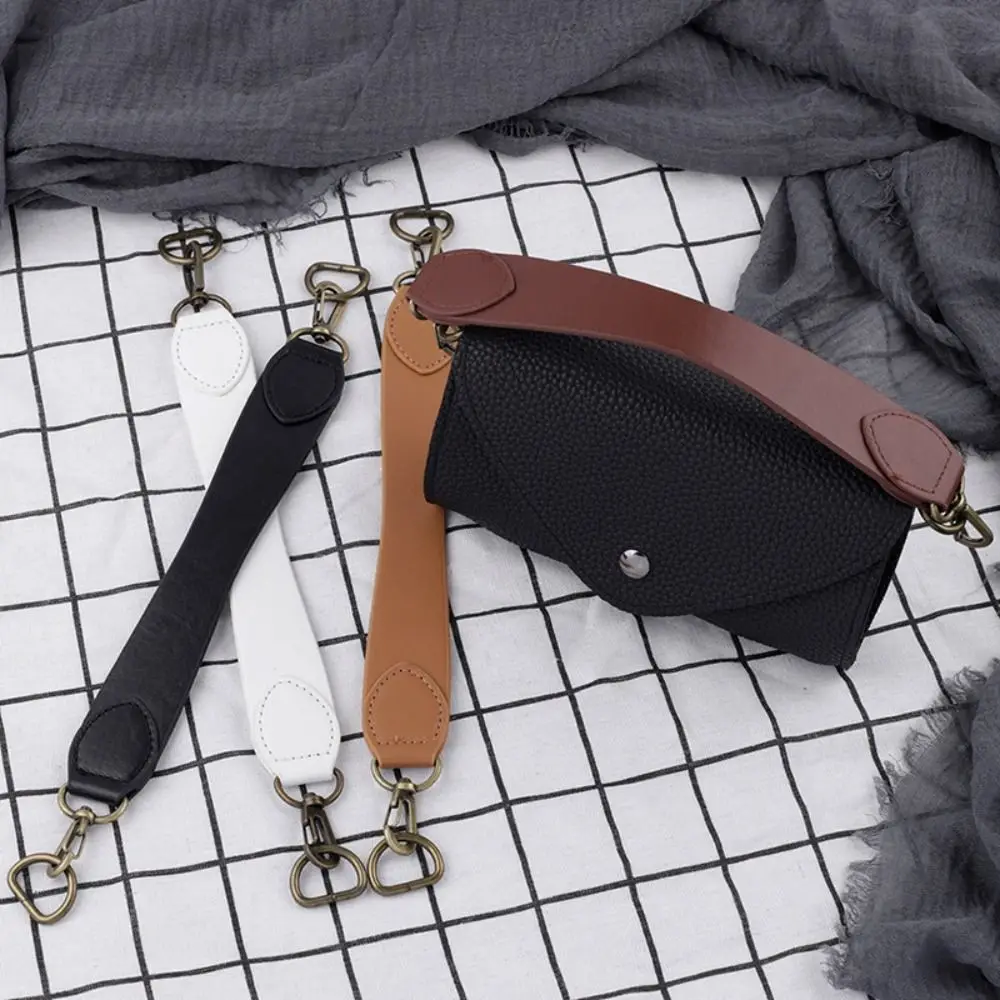 حقيبة يد جلدية أنيقة حزام قصير الإبط حقيبة اليد حقيبة حمل حقيبة كتف قصيرة حزام بلون مقبض حقيبة