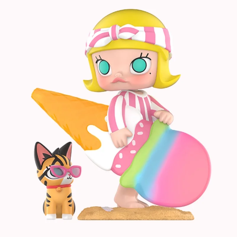 8.1 Cm Molly Honey Surfer Hands Cute Doll Toy Tabletop Decoration Pvc Model Kawaii Molly Dolls Children Cute Gifts Toys image 2