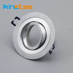 Built-in spotlight, LED and halogen GU10 MR16 installationpot Spot round metal satin ideal for  fitting+ MR16 socket, LED line
