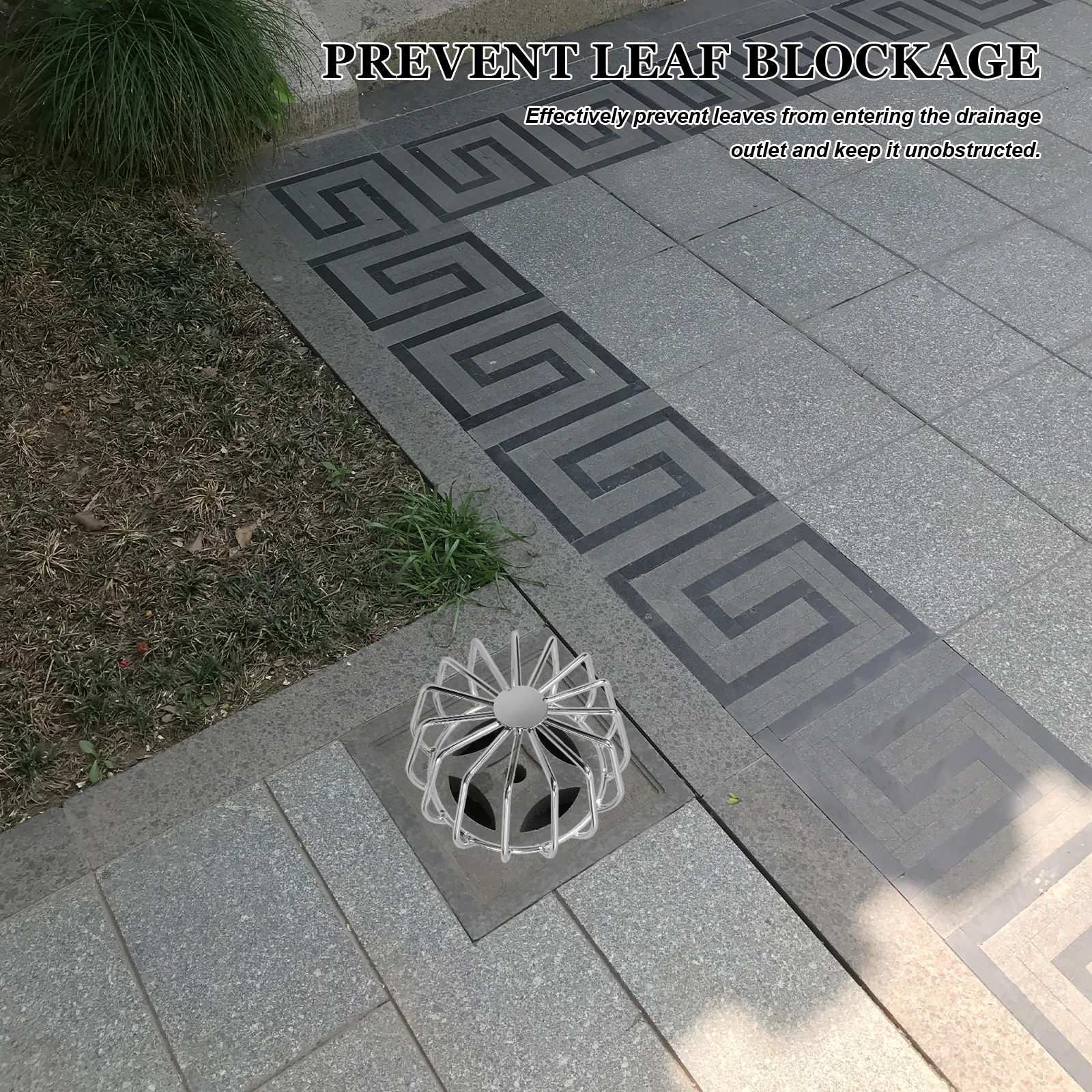 

4 Inch 110 Pipe Stainless Filter Mesh Cover Gutter Guard Balcony Drain Protector Roof Strainer Floor Strainer Anti