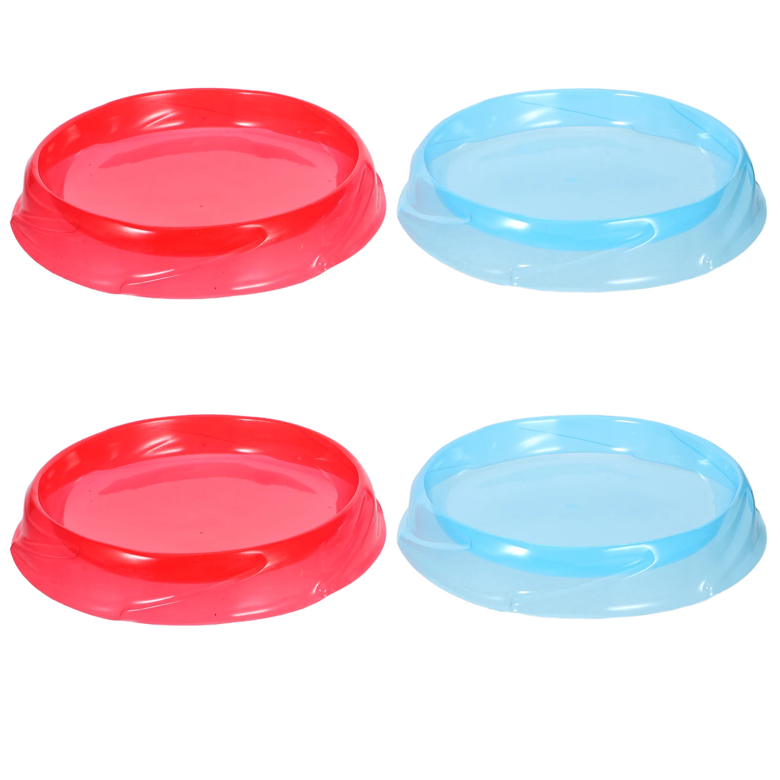 

4Pcs Battling Top Tray Plastic Gyro Game Ground Pallet Strategic Thinking Practice for Kids and Adults Battling Stadium