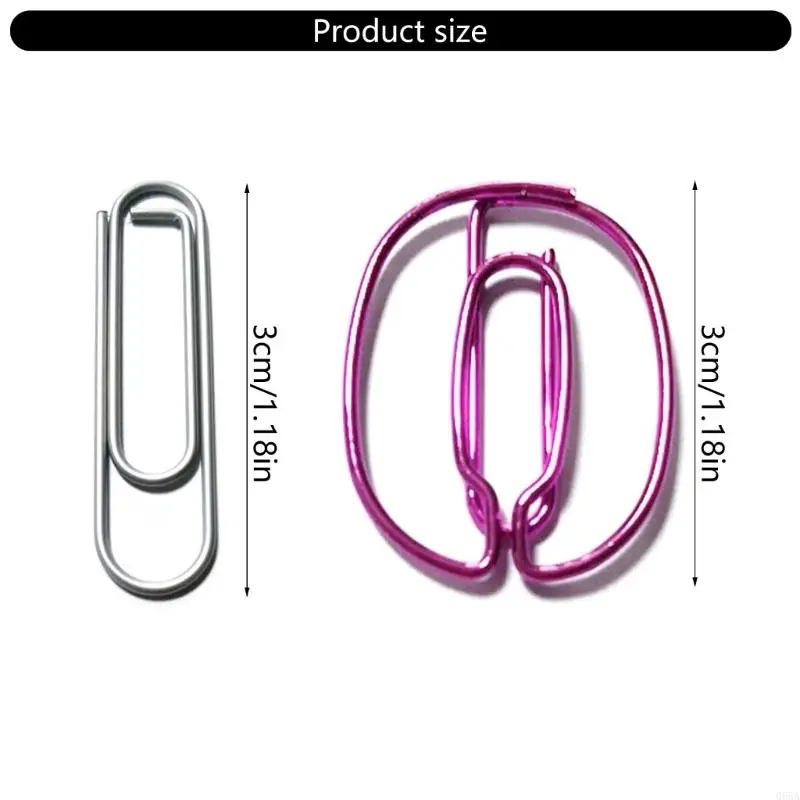 초기 수학 기술 개발 및 보안 문서 보관을 위한 10개 창의적 열거형 종이 클램프