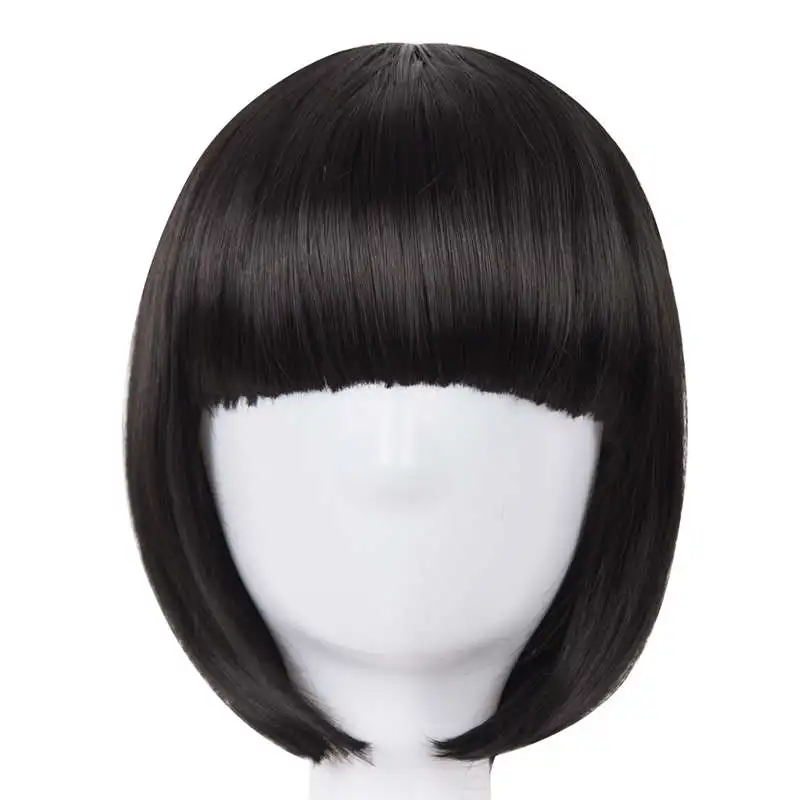 12 Inch Bobo Wig High-Quality Synthetic Hair for Women Versatile Style Perfeet for Any Occasion