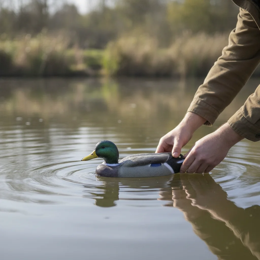 Fake Duck Decoy 3D Floating Hunting Shooting Duck Decoy Fishing Lure for Garden Decoration Simulation Hunting Duck