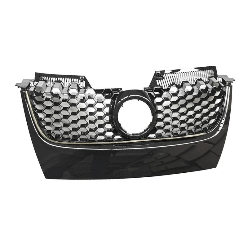Voor Volkswagen Golf 5 GTI 2006 2007 2008 2009 Bumper Grille ABS roest-proof Anti-shake Grilles Mesh Netwerk Auto Accessoires