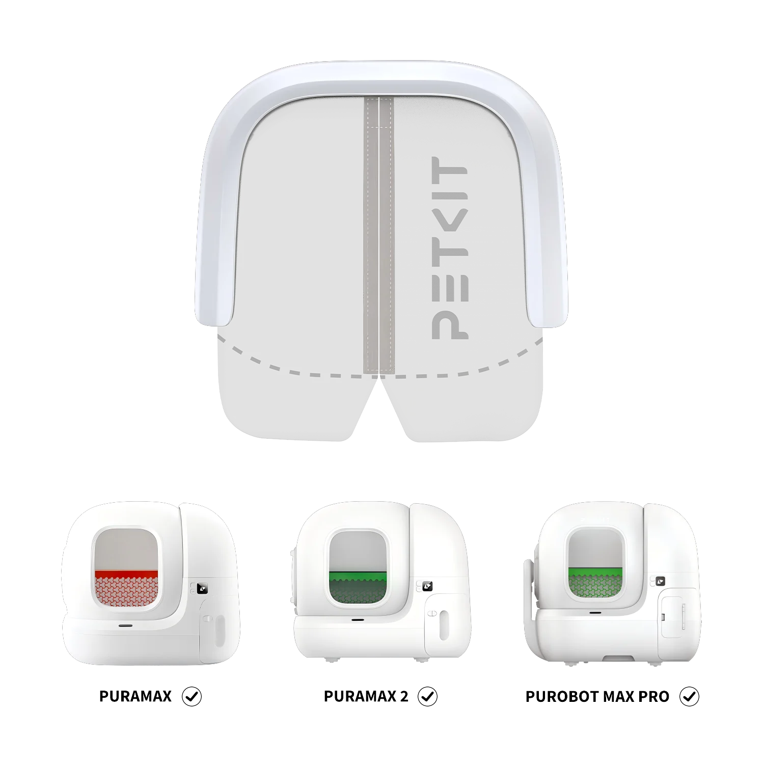 

PETKIT Новая магнитная пыленепроницаемая дверная занавеска, прозрачный PETKIT Cat Toilet серии MAX, специальная пыленепроницаемая для уменьшения песка