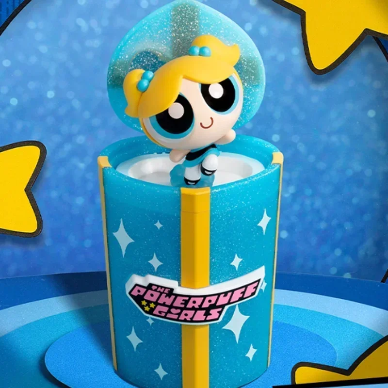 بوب مارت ذا باوربف بنات حفلة مفاجأة سلسلة صندوق أعمى صندوق غامض دمية لطيف أنيمي الشكل تخمين حقيبة اللعب سطح المكتب #4