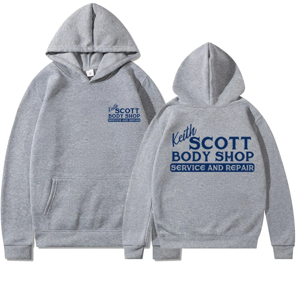 Keith Scott Body Shop Tv Show Pullover One Tree Hill Hoodie Ravens Basketball Sweatshirt 2 Side Print Lucas Nathan Scott Hoodies