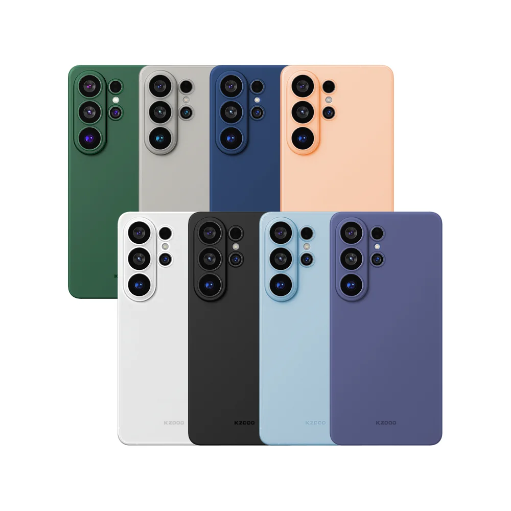 KZDOO Air Skin Frosted Clear Camera Len Protection Cienka, ultracienka, lekka osłona na aparat do Samsung Galaxy S26/S26 Plus/S26 Ultra — zdjęcie produktu 6