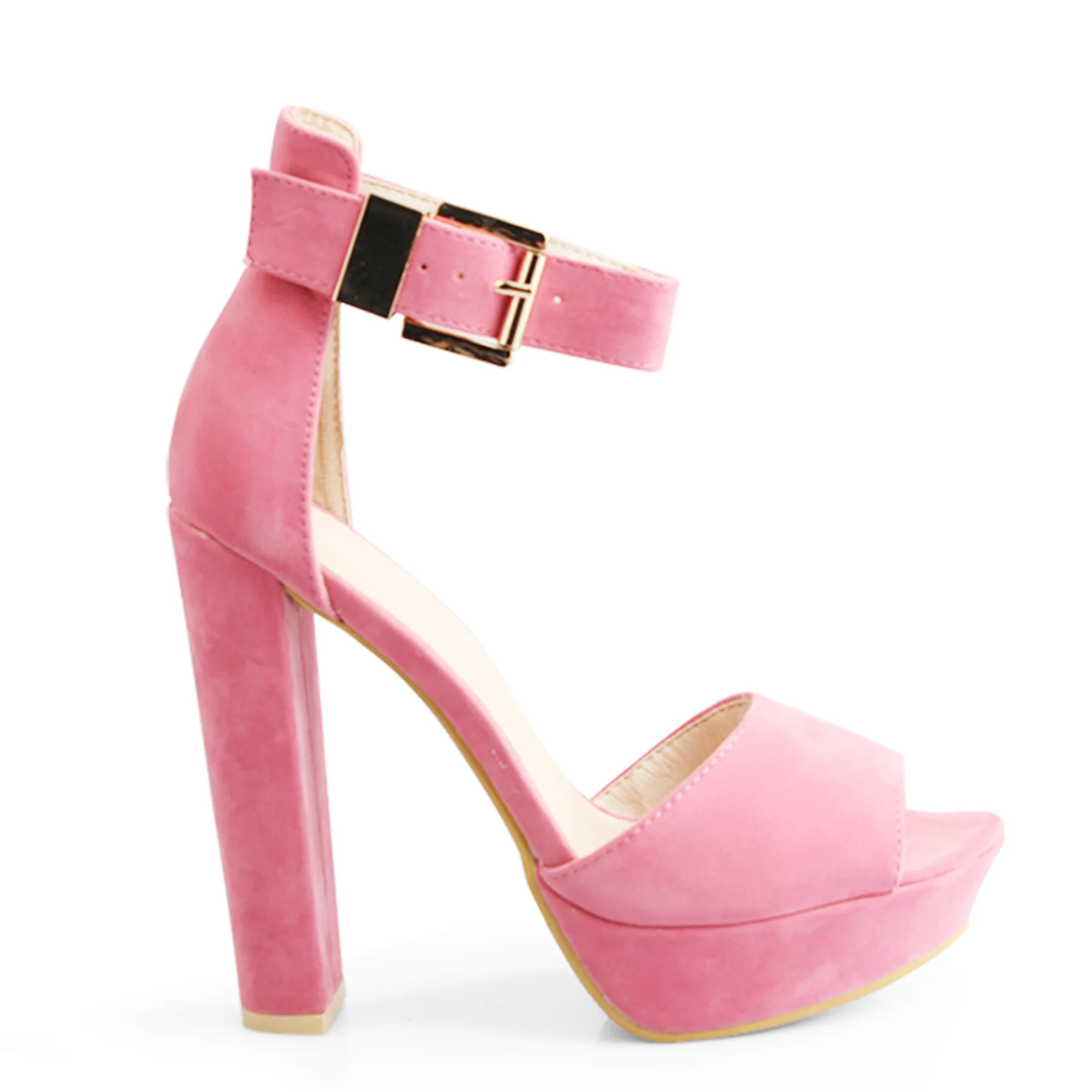 TIMETANG Women Summer Sandals Colorful Peep Toe Party Dress Shoes 14CM Ultra High Heels Ankle Buckle Strap Pumps Size 35-42