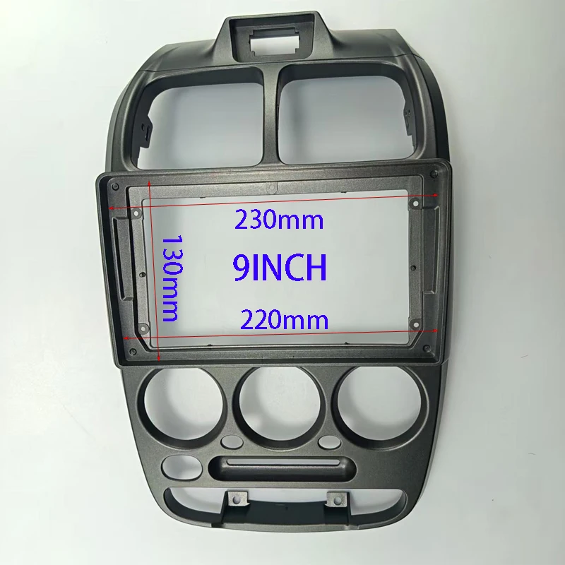 Adaptador de moldura para rádio Android de 7/9 polegadas para painel de carro Hyundai Accent Verna 1999-2005