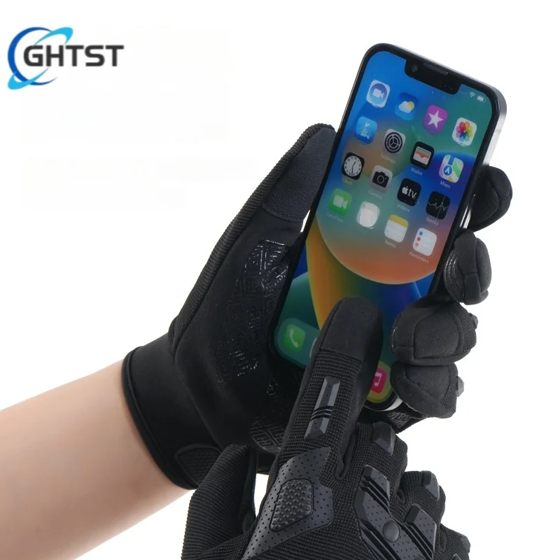 전술 장갑 에어소프트 전투 페인트볼 슈팅 사냥 운전 작업 기어 카모 풀 핑거 장갑