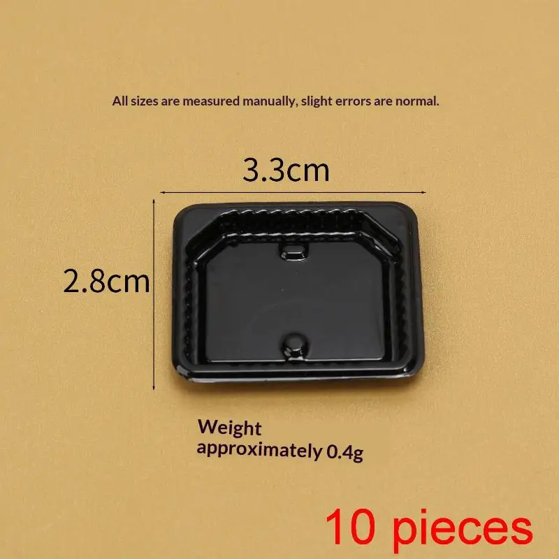 []10Pcs Mini Simulation Disposable Lunch Box Model Realistic DIY Food Toy for Dollhouse Micro Landscape Decor