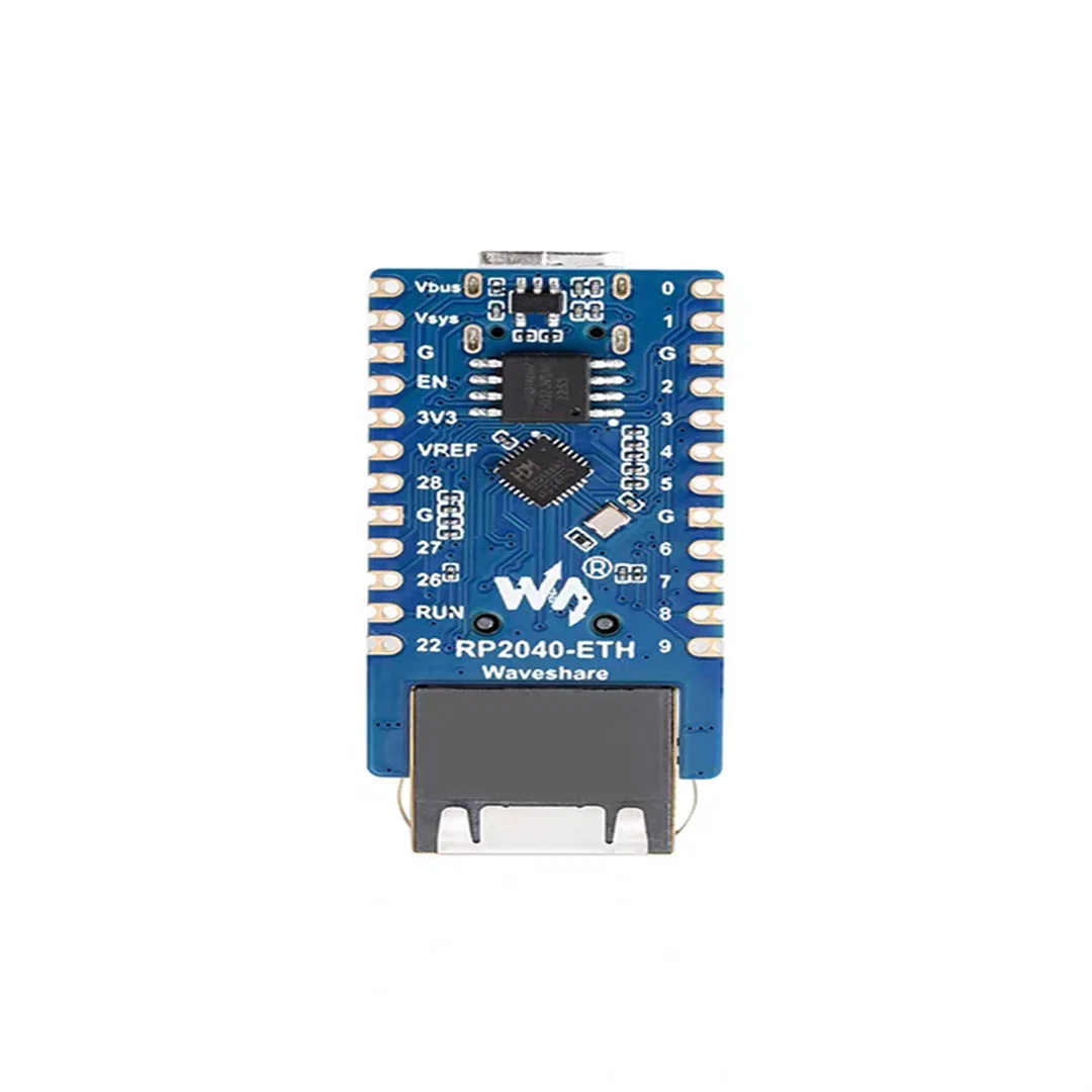 Micro Snow Raspberry Pi RP2040 Development Board Ethernet Module Compatible with Raspberry Pi Pico RP2040-ETH
