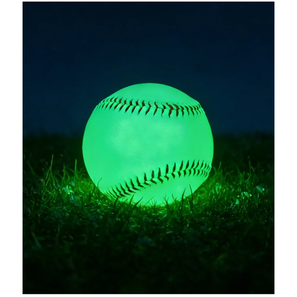 Night Baseball Light-up Baseball Night Training Reinforced Stitching High Visibility Training Baseball For Night