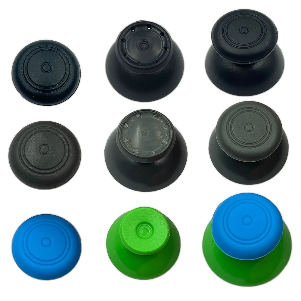 عصا إبهام سيليكون قبضة عصا التحكم غطاء الجلد ل PS5 ، PS4 ، سلسلة XBOX X وحدة تحكم ، 2 من