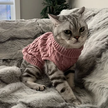 Knitted Winter Pet Sweater 2