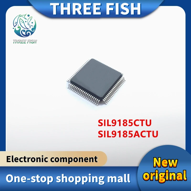 (5-10 uds) nuevo SIL9185ACTU Sil9185ACTU SiI9185ACTU Si19185ACTU SIL9185CTU Sil9185CTU SiI9185CTU Si19185CTU QFP-80 IC bga en stock