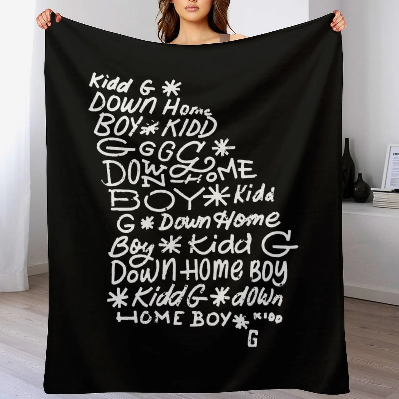 

Kidd G Down Home Boy Kidd G Merch, Unisex Tshirt Blend Hoodie Throw Blanket Blankets For Bed Furrys Heavy Furry Blankets