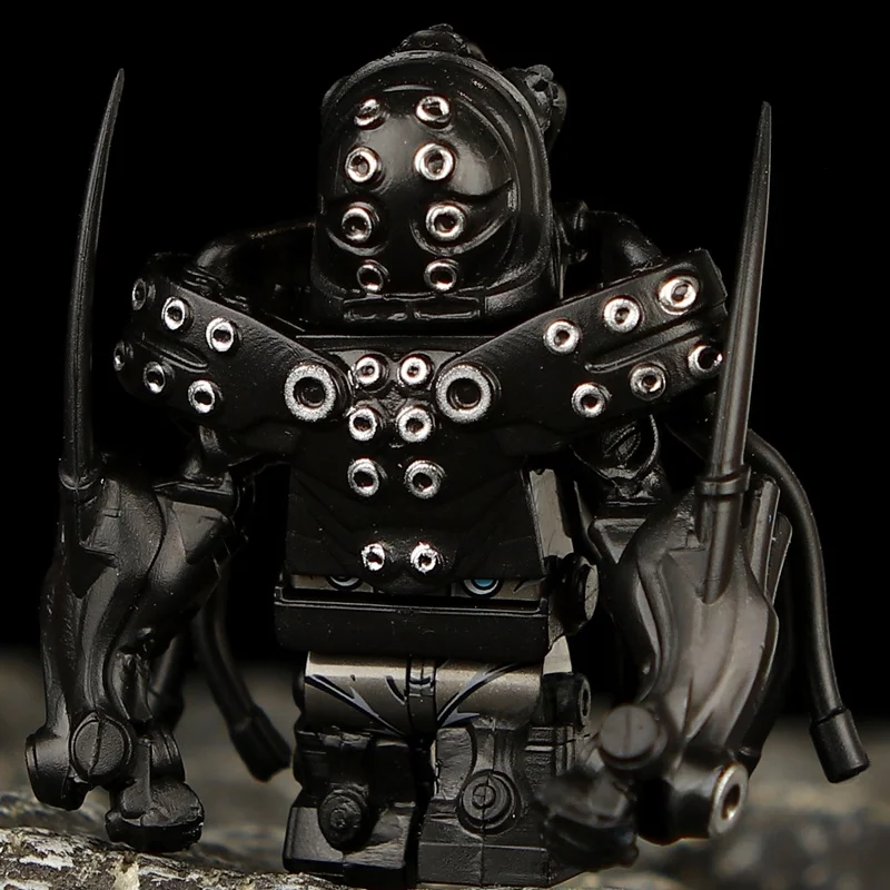 GANTZ Kill Battle Suit Third Party Enhanced Building Blocks Toy Figure Assembly Model New Version ABS Plastic Support Display