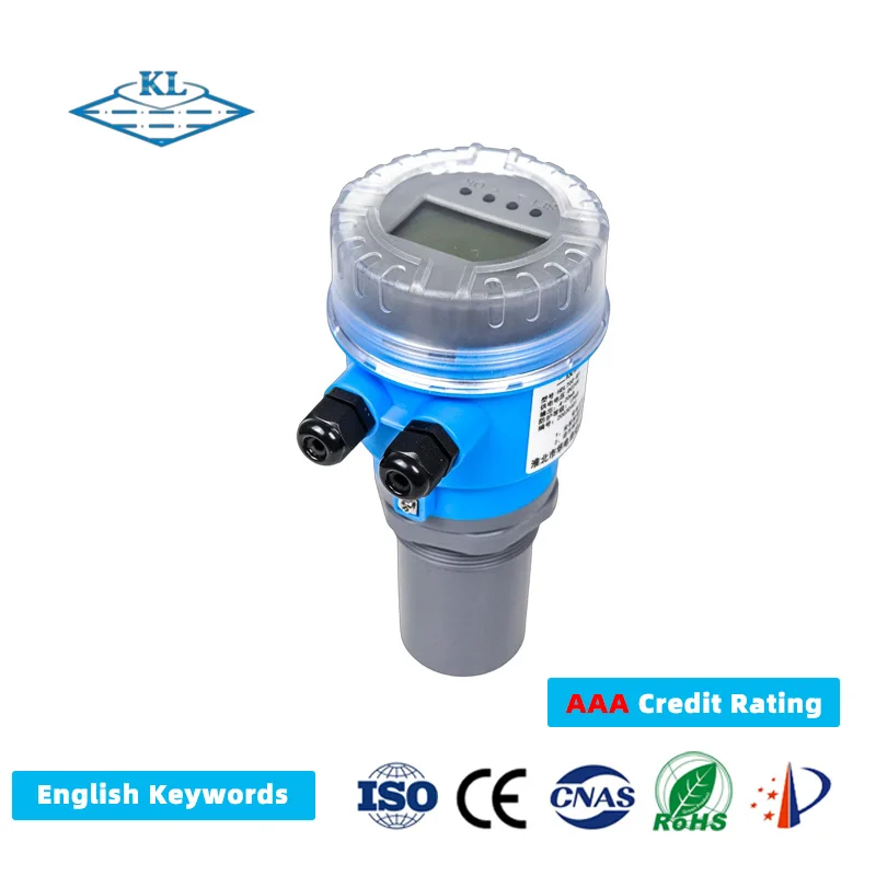 

Ultrasonic Level Meter for Non-contact Liquid Level Measurement in Storage Tanks Silos and Industrial Process Vessels