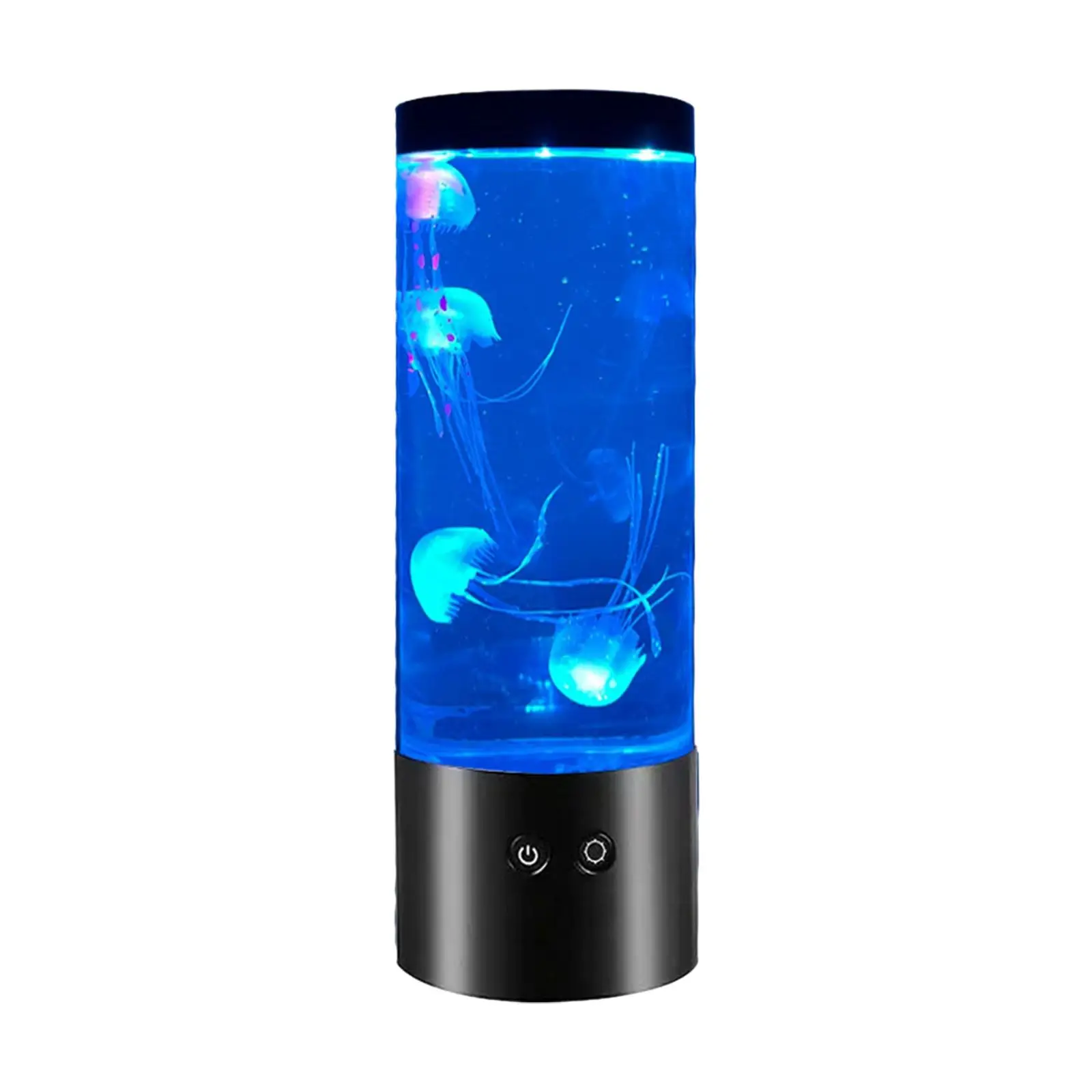 Lámpara de medusas de 17 colores, lámpara de ambiente cambiante para oficina, dormitorio, fiesta