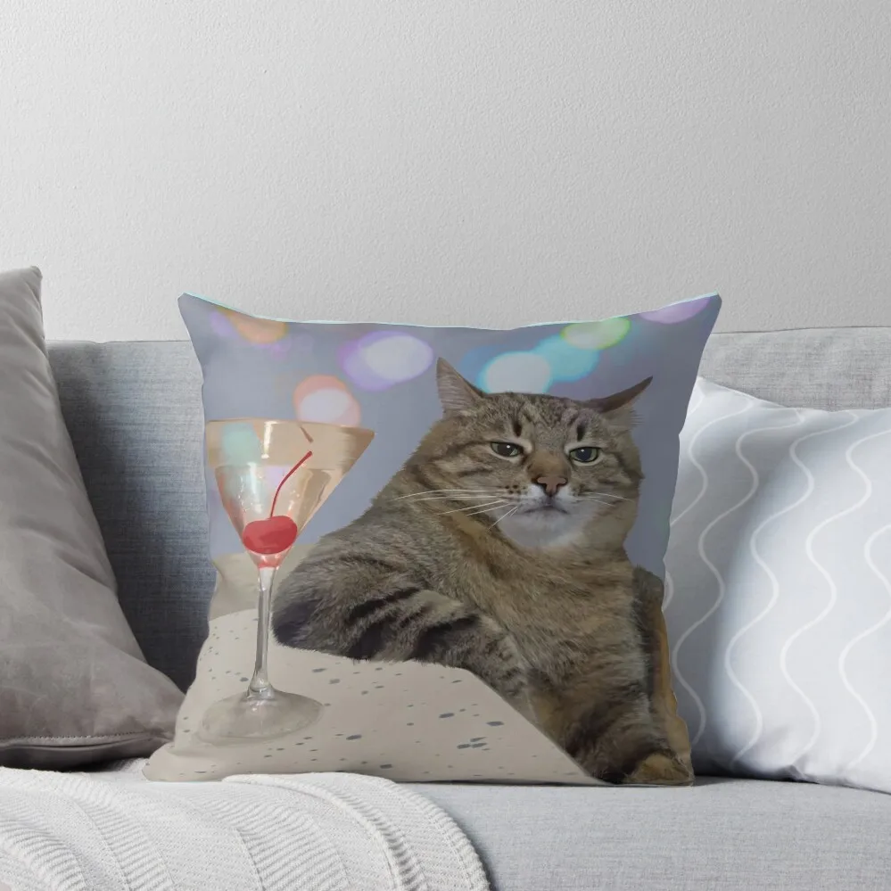 Stepan cat Meme Throw Pillow pillowcases for sofa cushions sleeping pillows Decorative Sofa Cushions Pillow Decor pillow