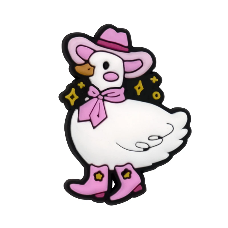 1-16PCS Animal Rabbit Shoe Charms,Duck Panda Dog Pin Accessories for Shoes, Salamander Cat Clog Buckles Sandal Decorations
