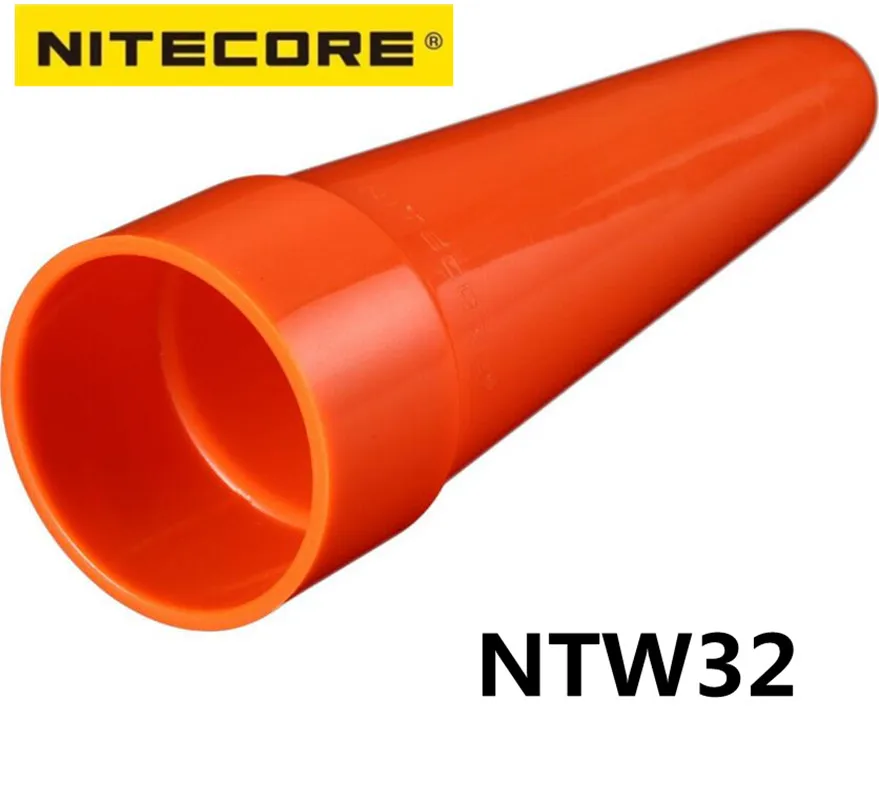 Nitecore NTW32 Accessories Led Light Diffuser Red Traffic Wand Cone Tip Suitable for Flashlights with head of 32mm