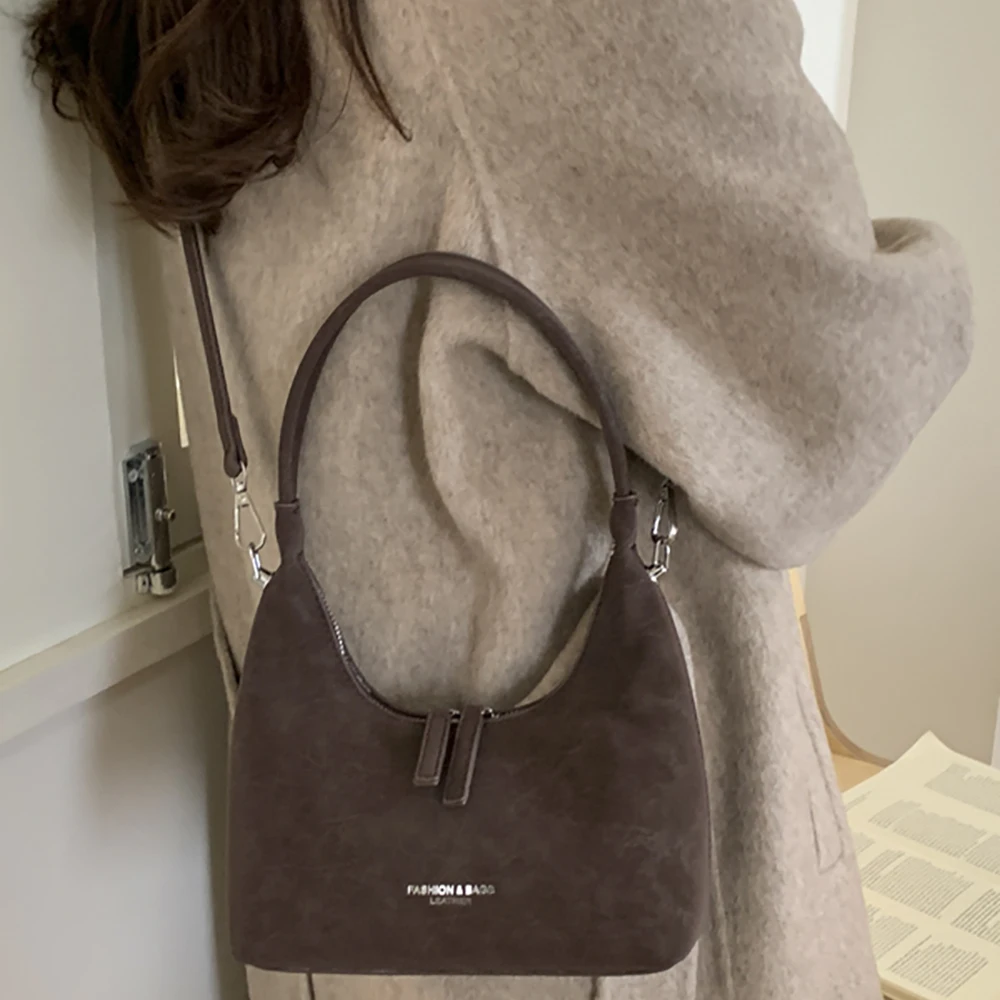 خريف شتاء Forsted حقيبة كروسبودي 2025 المرأة الجديدة بلون سستة حقائب كتف واحدة متعددة الاستخدامات كل مباراة تحت الإبط حزم #1