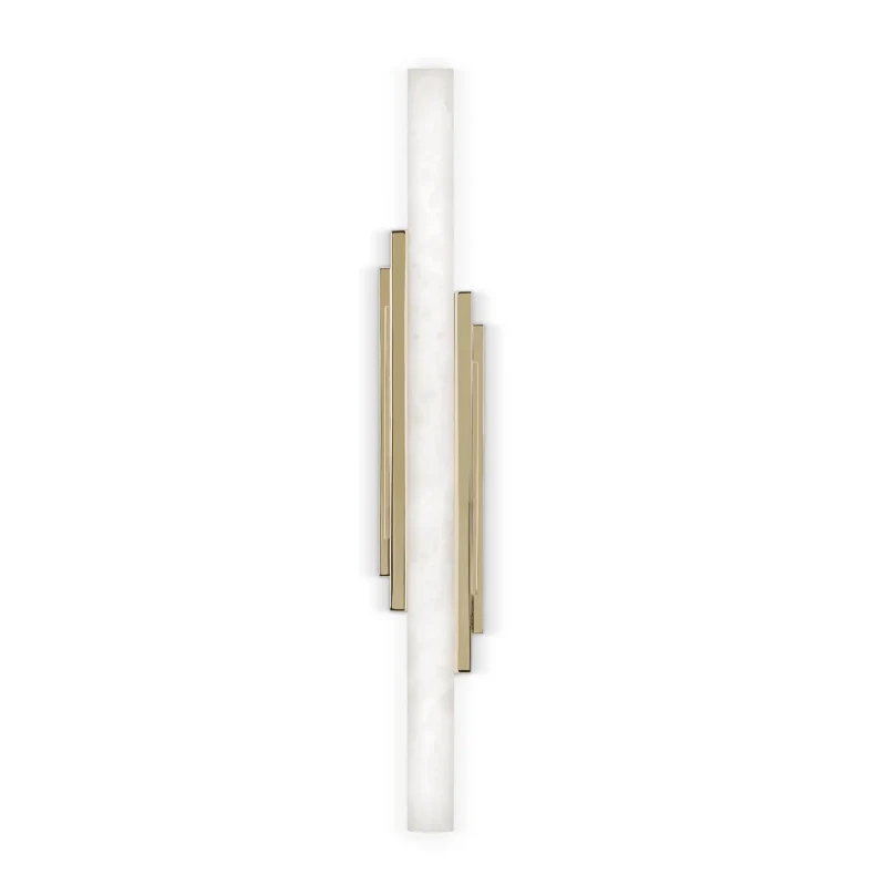 

Postmodern light luxury marble wall lamp Nordic creative living room TV background wall corridor aisle simple bedside wall lamp