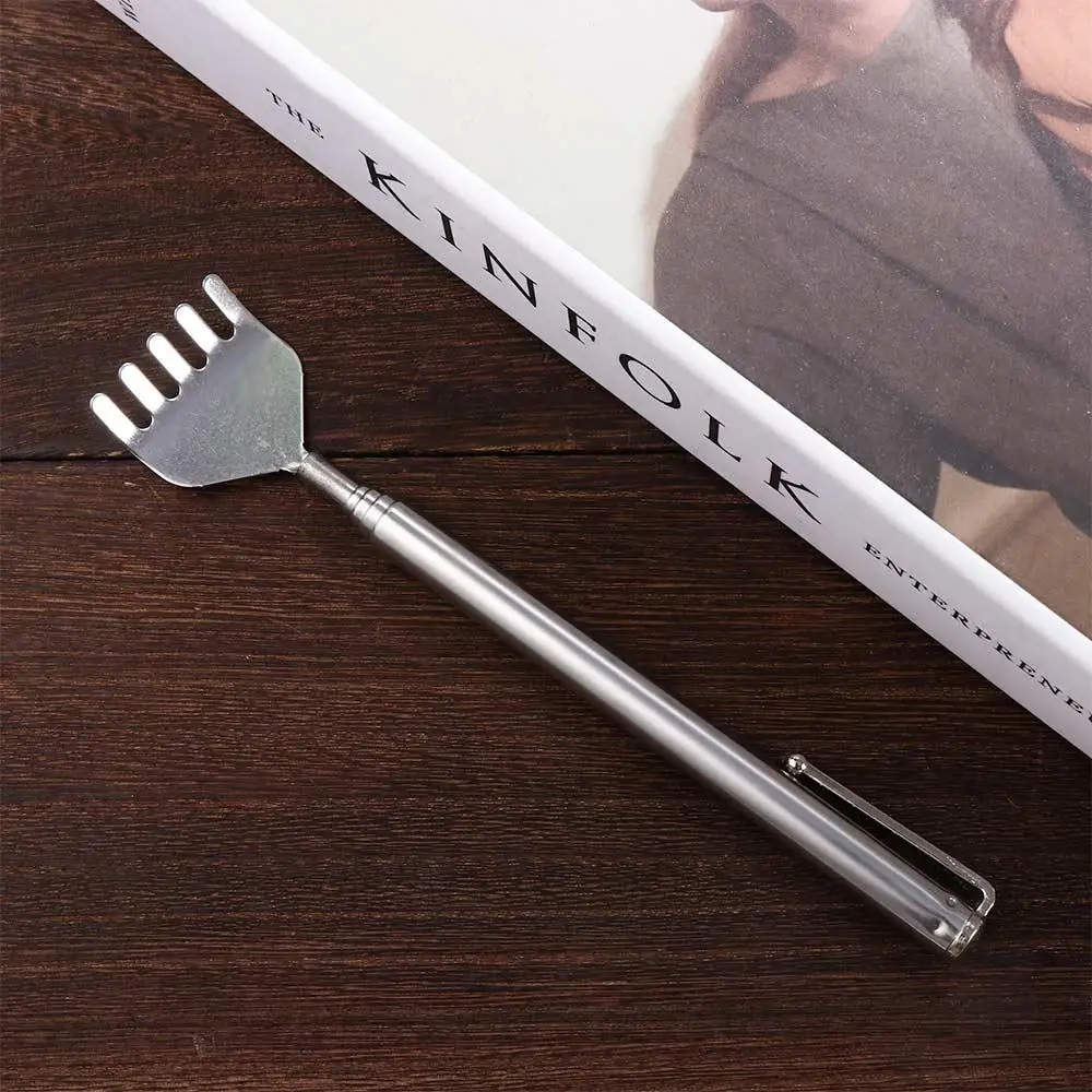 Telescopic For Elders Health Care Tools Stainless Steel Massager Massage Tools Tickle Stick Anti Itch Claw Back Scratcher