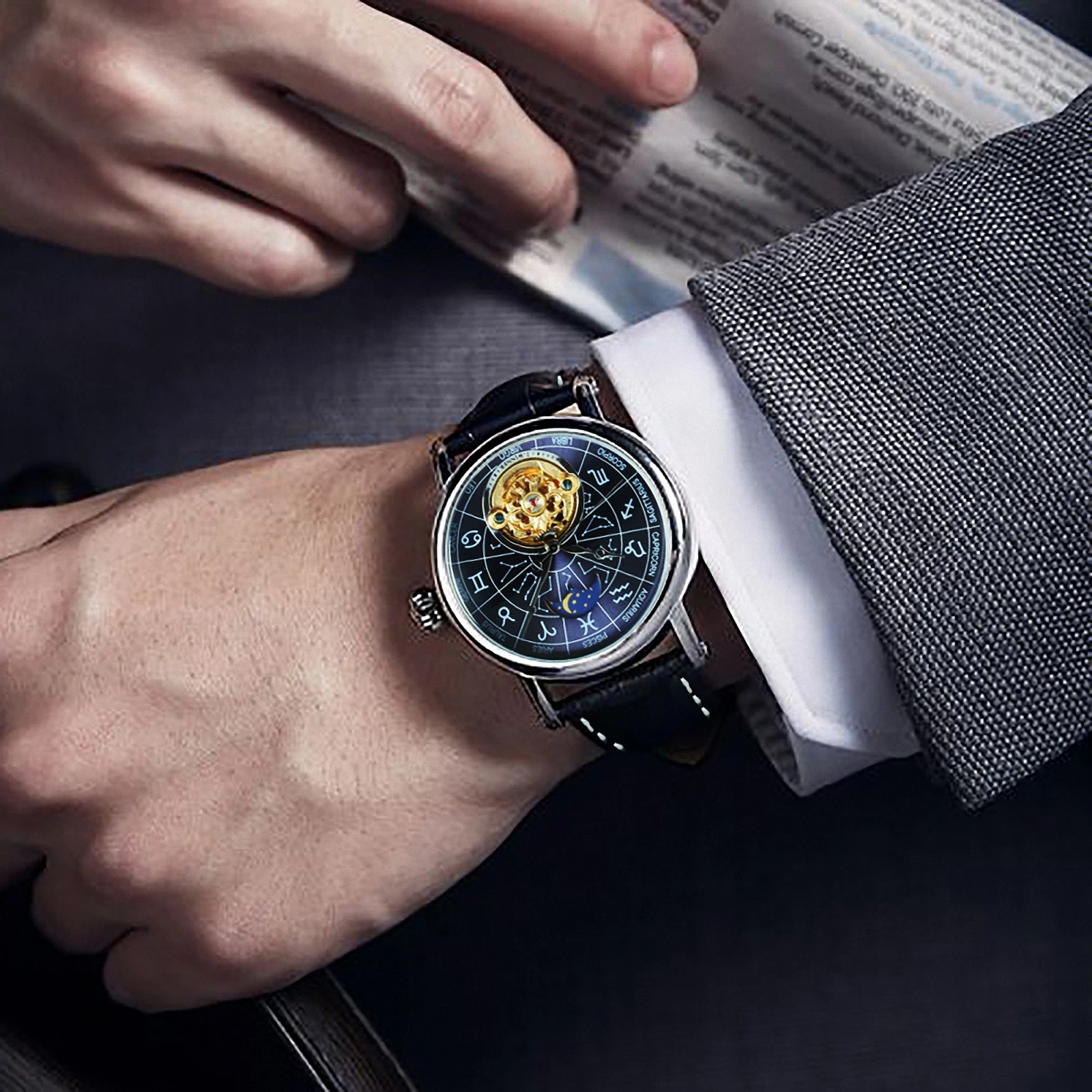 WINNER Luxe Mechanisch Horloge - Zodiac Luxury Watch recensie en prijs