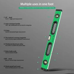 300mm/400mm/500mm Horizontal Spirits Level Bubble Level Level Ruler Shockproof Drop Shipping