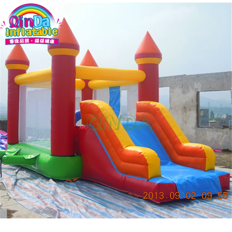 

6x3x4 meters inflatable bouncer with slide, inflatable bounce house