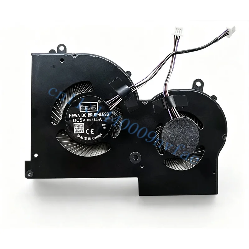 Replacement CPU+GPU New Fan for MSI GS65 GS65VR P65 MS-16Q4 (Not fit for MS-16Q2 Version) BS5005HS-U3I BS5005HS-U3J DC5V 0.3