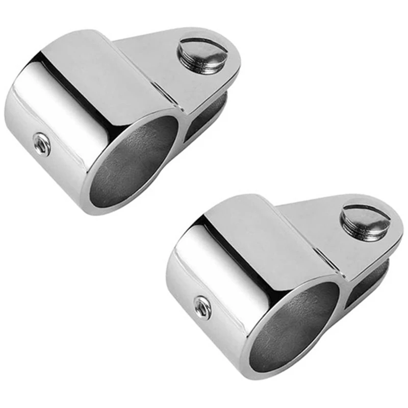 2 Pcs Bimini Top Jaw Slide Marine Replacement Parts Boat Hardware Fitting 316 Stainless Steel Inside Dia 1 Inch 25.4Mm