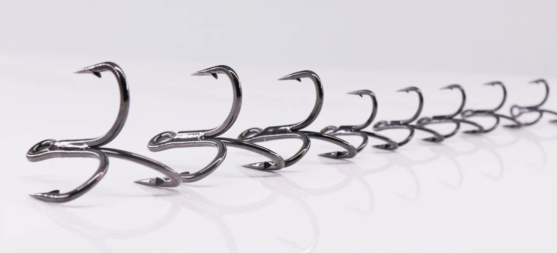 Fish trip 4x starke Drillinge Hochfester Ersatz haken für Salzwasser und Süßwasser – Detail 7